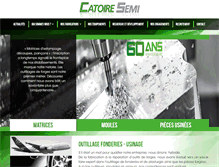 Tablet Screenshot of catoire-semi.fr
